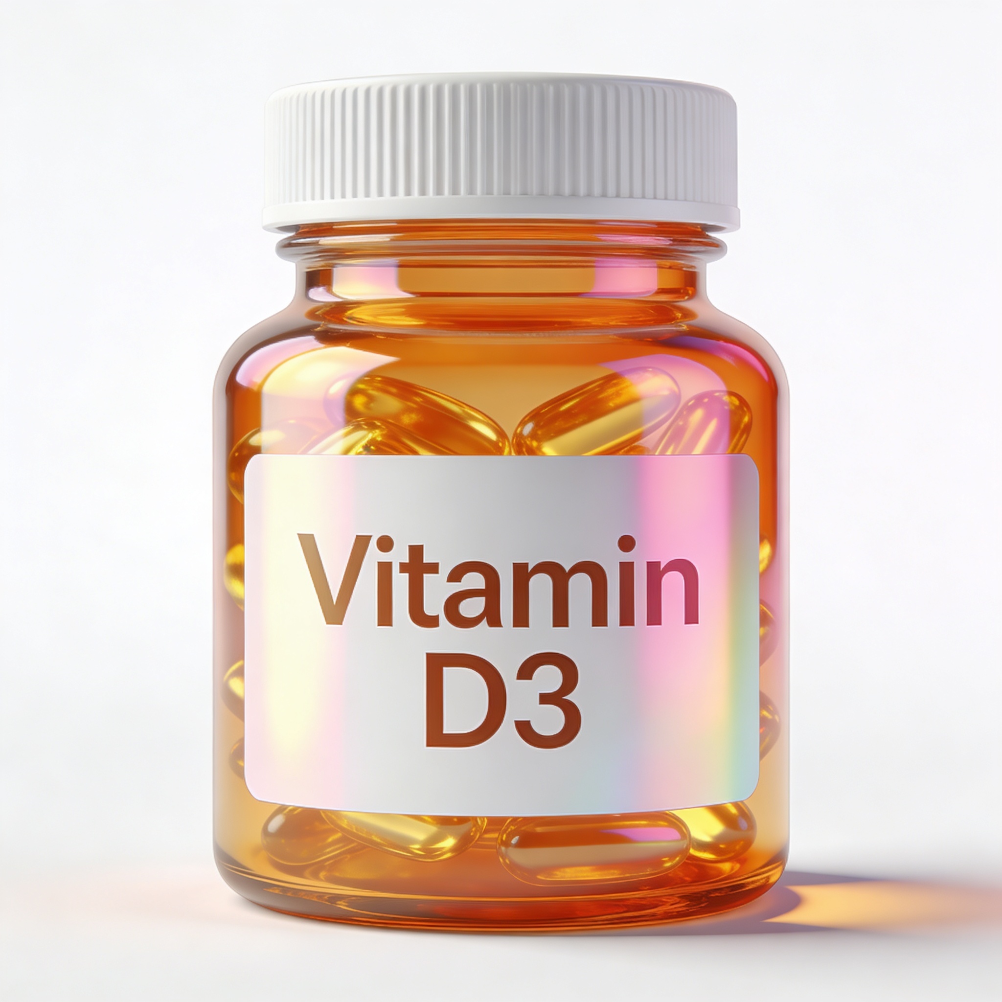 Vitamin D3 bottle
